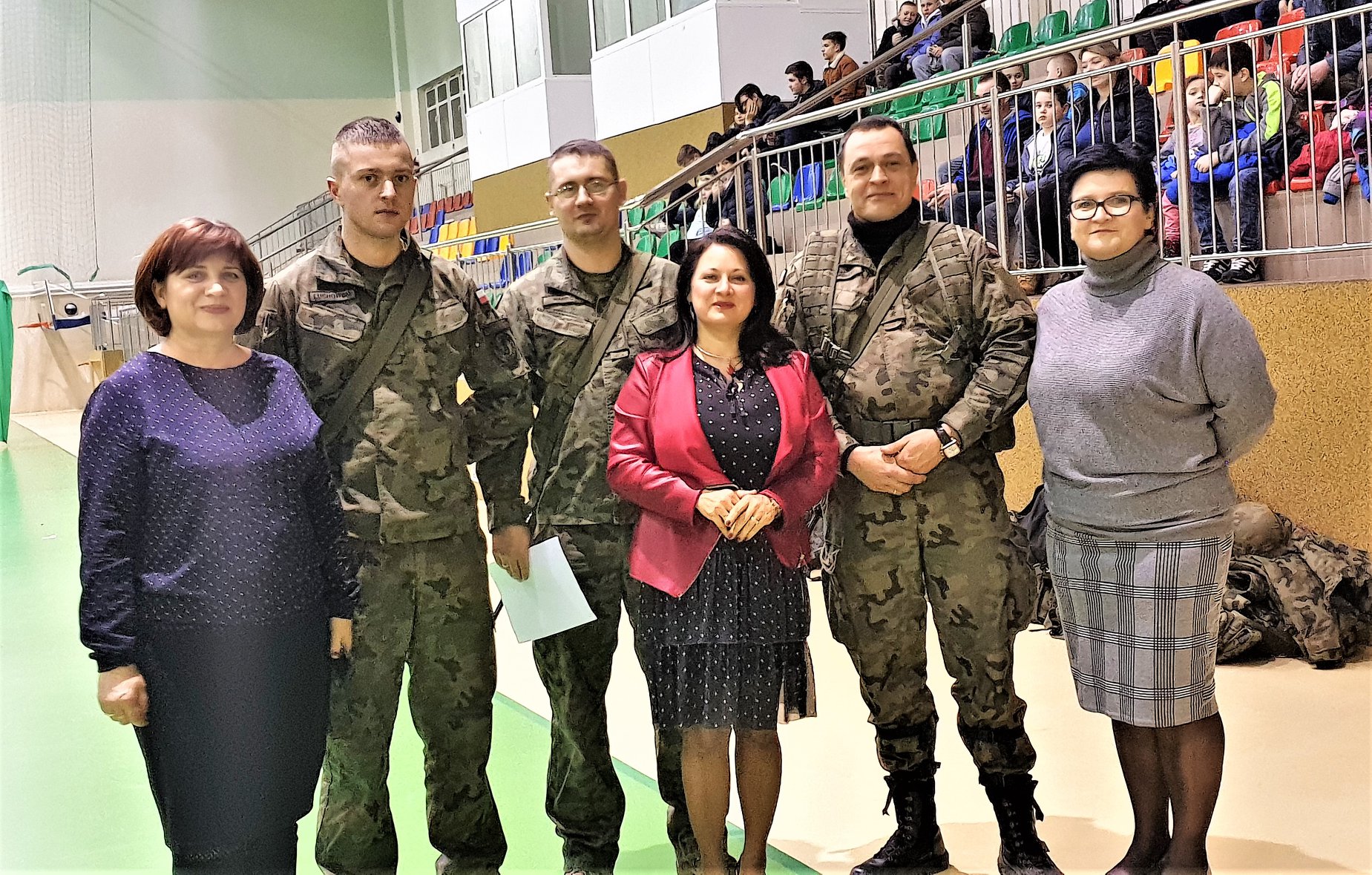 Spotkanie z żołnierzami Wojsk Obrony Terytorialnej
