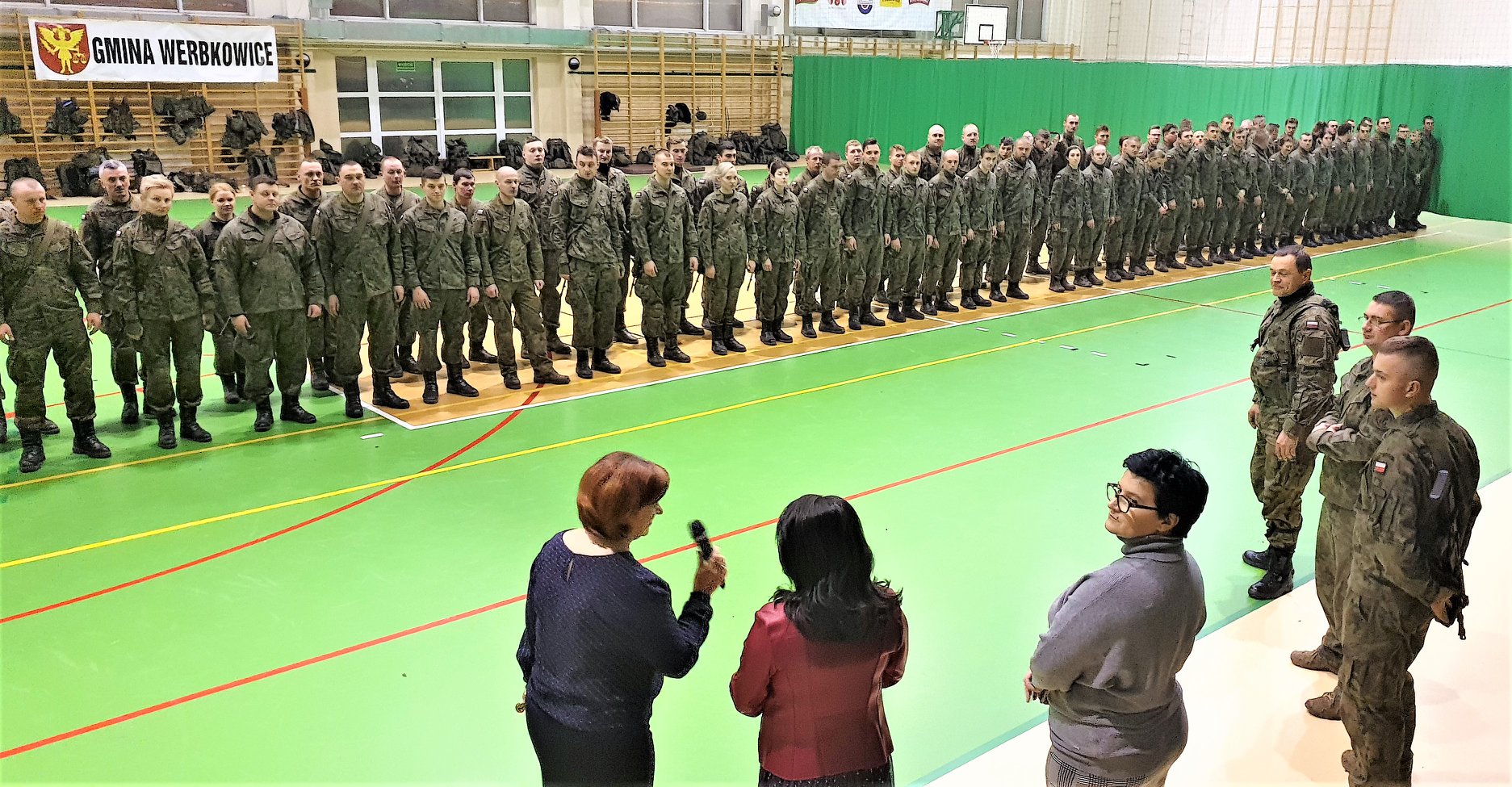 Spotkanie z żołnierzami Wojsk Obrony Terytorialnej