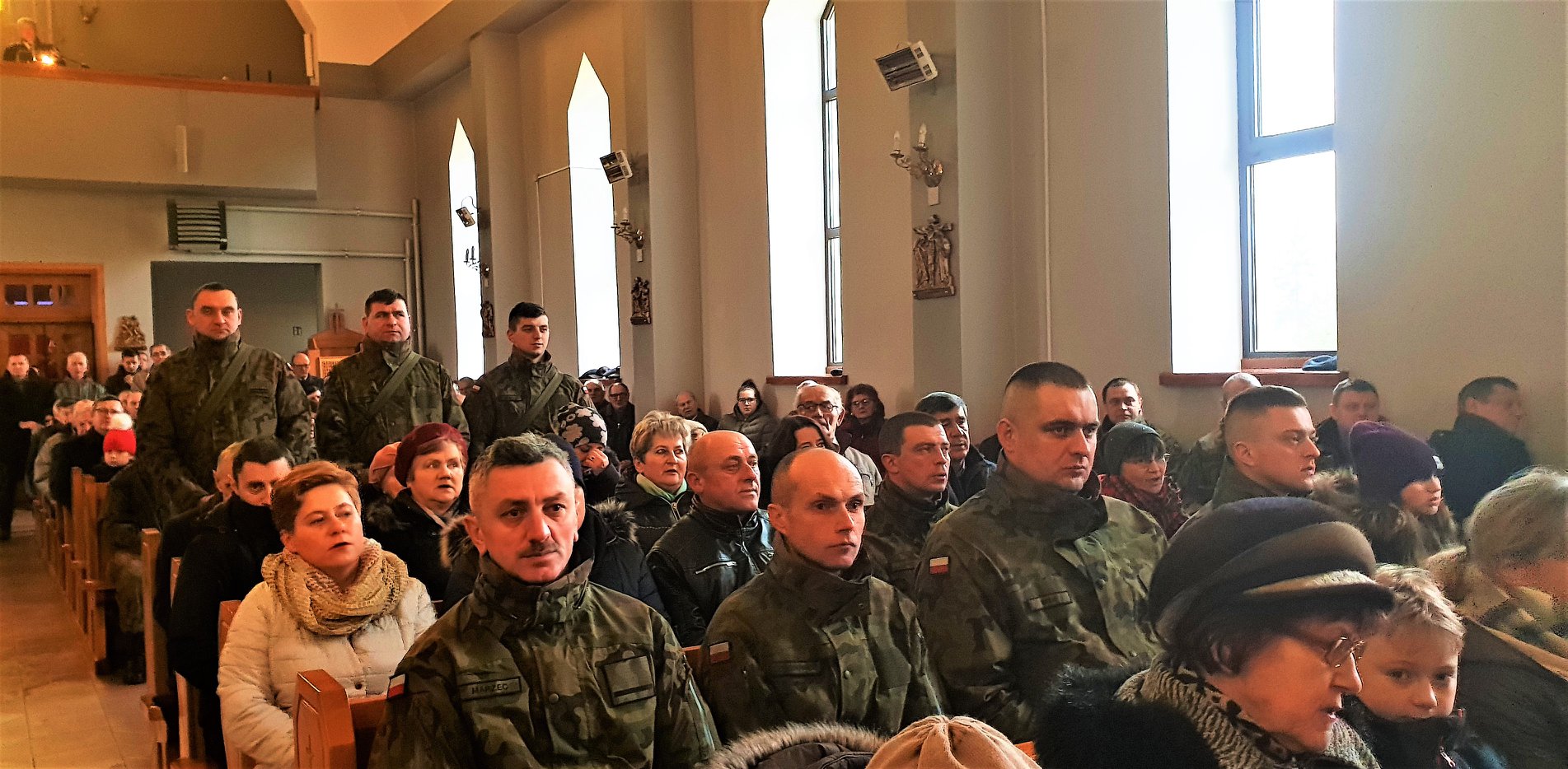 Uczestnictwo Wojsk Obrony Terytorialnej we mszy świętej