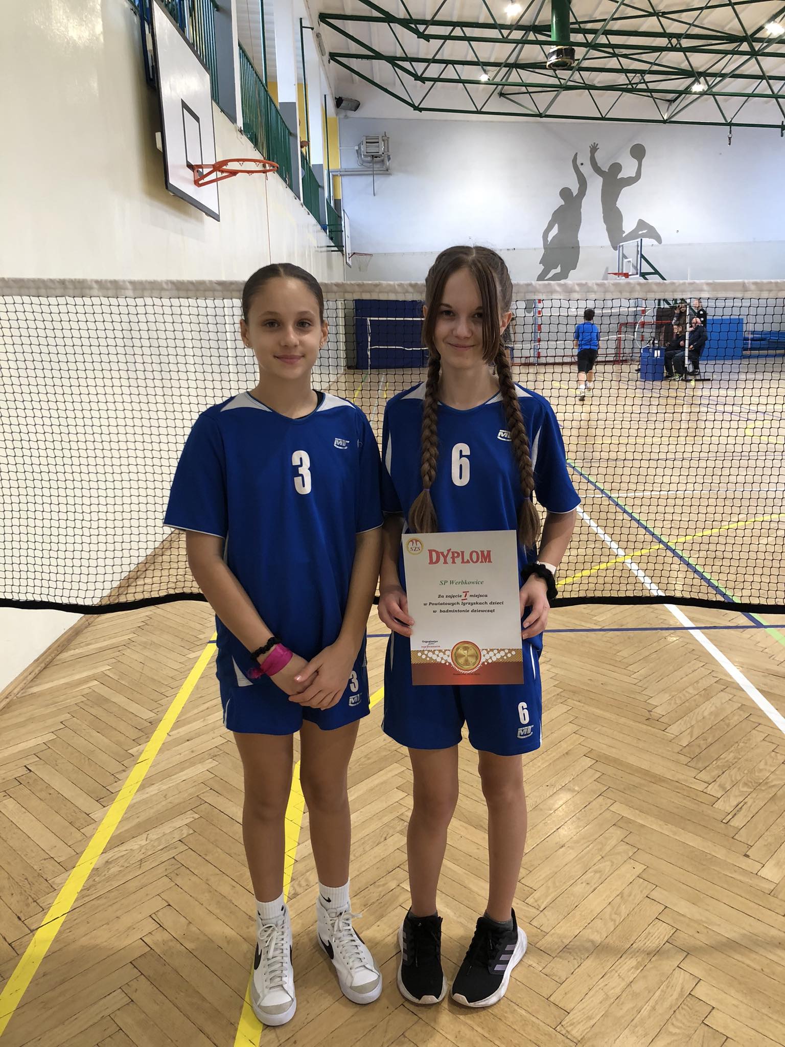 Igrzyska Dzieci badminton dziewcząt Hrubieszów