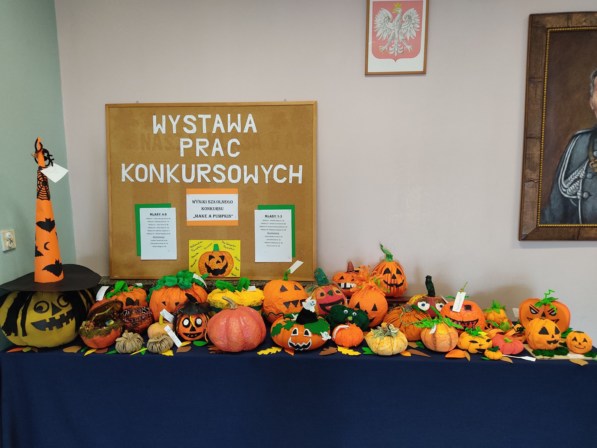 ROZTRZYGNIĘCIE KONKURSU NA DYNIĘ "MAKE A PUMPKIN"