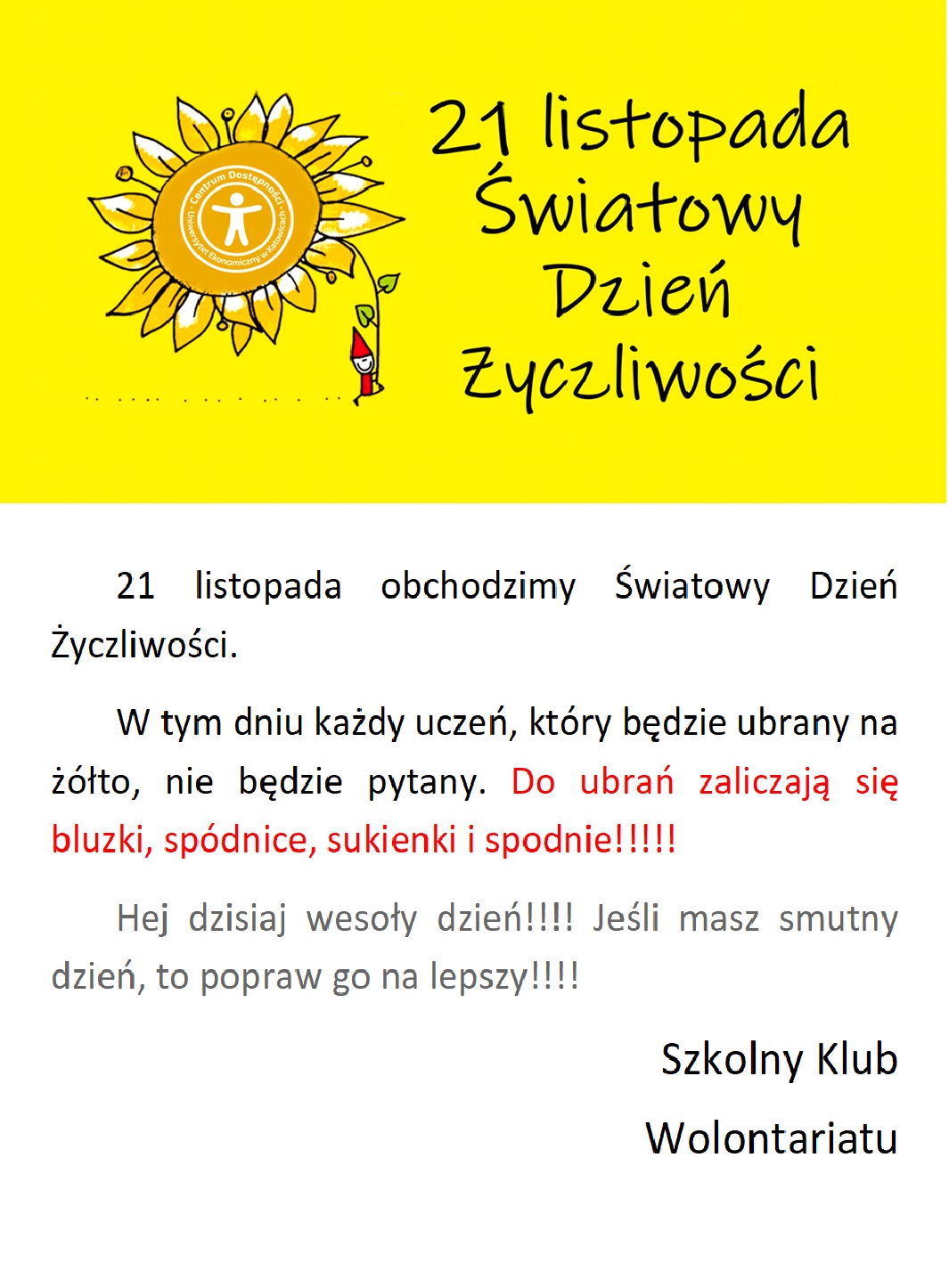 Światowy Dzień Życzliwości